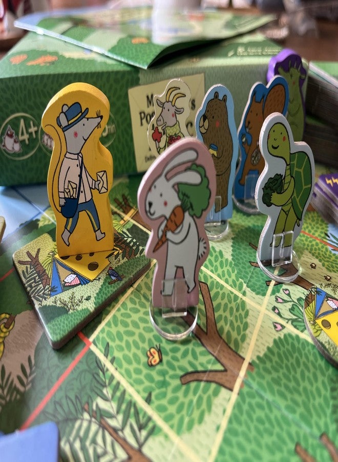 جيجاميك لعبة جيجاميك: نزهة السيد ساعي البريد | لعبة لوحية مغامرات حيوانات رائعة للأطفال | ساعد السيد ساعي البريد في إيصال أصدقائه إلى النزهة | لعبة تعاونية لقلب البلاطات للأطفال | للأعمار من 4 سنوات فما فوق | من 1 إلى 4 لاعبين | 30 دقيقة - Image 4